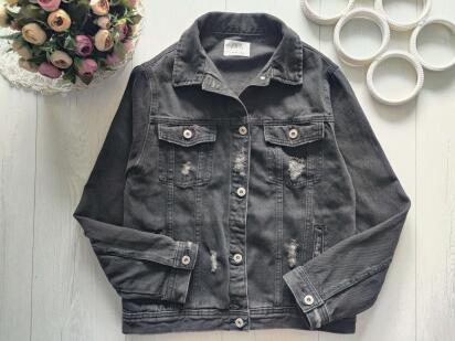 13,14 років, зріст 164 Брендова сіра джинсовка