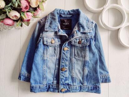 9,12 міс, зріст 80 Дитяча джинсівка