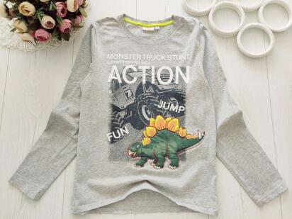 11,12 років, зріст 146,152 Лонгслів із динозавром