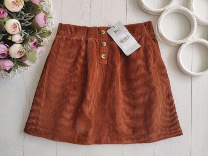 7 років, зріст 122 Нова вельветова дитяча спідниця