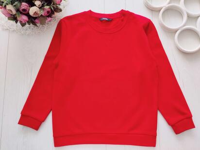 7,8 років, зріст 122,128 Червоний світшот на флісі