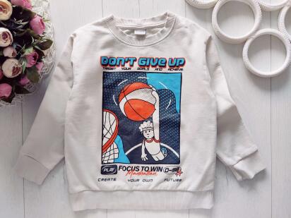 5,6 років, зріст 110,116 Тепла кофта з начосом