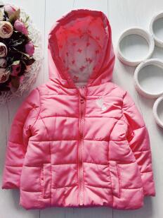 9,12 міс, зріст 80 Тепла демі курточка на синтепоні