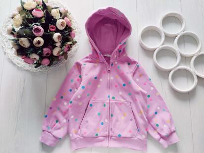 2,3 года, рост 92,98 Теплая кофта на молнии