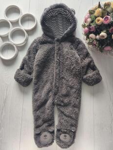 6,9 міс, зріст 68,74 Теплий комбмнезон на трикотажній підкладці