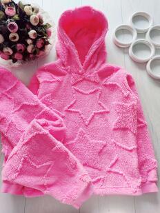 10 лет, рост 140 Теплая пижама для девочки