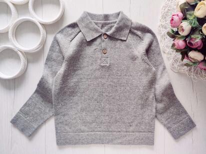 5,6 років, зріст 110,116 Кофта-поло для хлопчика, котон