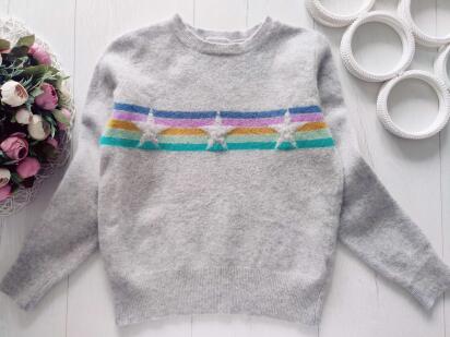 8,9 років, зріст 134 Натуральний светр 100% кашемір