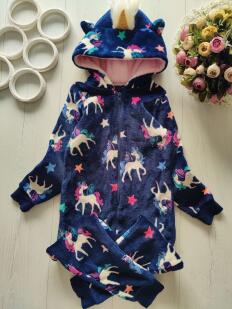 6 років, зріст 116 Теплий махровий кігурумі поні єдиноріг