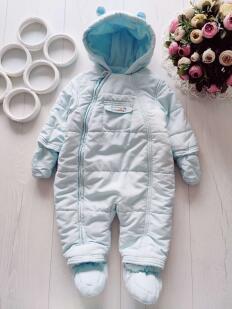 6,9 міс, зріст 73 Демісезонний комбінезон на синтепоні
