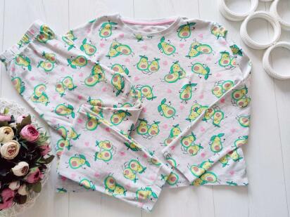 12,13 лет, рост 158 Трикотажная пиджама для девочки