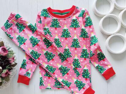 5 років, зріст 110 Новорічна трикотажна піджама для дівчинки Boden