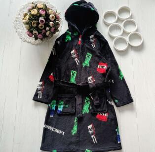 9,10 лет, рост 134,140 Халат Minecraft