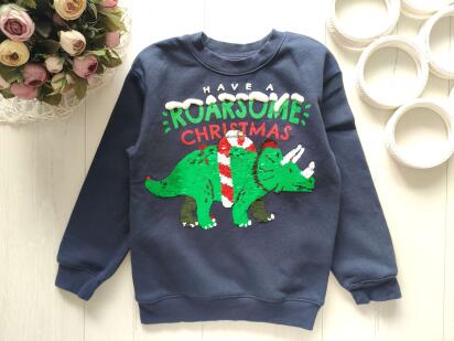 4,6 років, зріст 110,116 Світшот на флісі динозавр