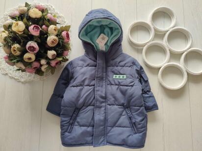 3,6 міс, зріст 68 Нова тепла куртка на синепоні, фліс