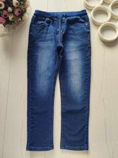 8 років, зріст 128 М'які джинси на гумці