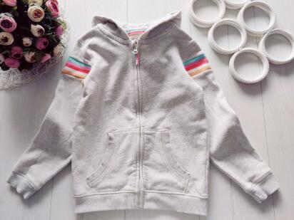 11,12 років, зріст 146,152 Тепла кофта на блискавці на флісі для дівчинки