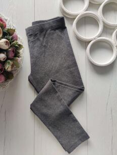 9 років, зріст 134 Темно сірі дитячі лосини