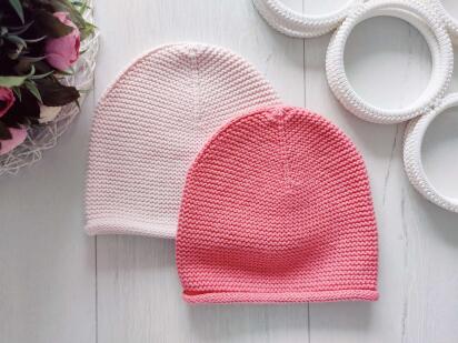 18,24 мес, Детские вязаные шапки набором