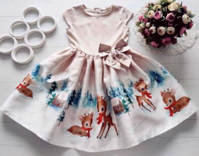 9,10 років, зріст 134,140 Ошатне дитяче плаття