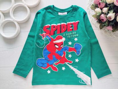 3,4 роки, зріст 104 Новорічний реглан спайдермен