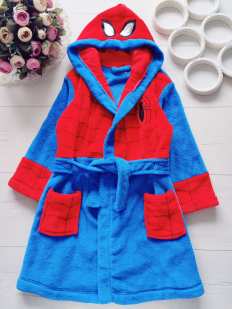 4,5 років, зріст 104,110 Теплий халат спайдермен