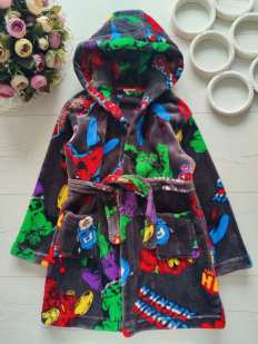 5 років, зріст 110 Теплий махровий халат