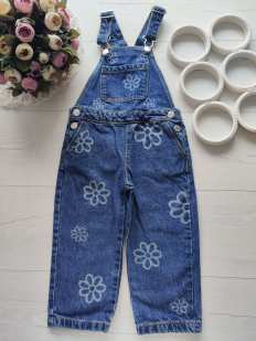 2,3 роки, зріст 98 Джинсовий комбінезон для дівчинки