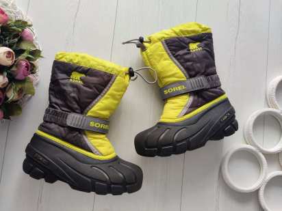 32 (20,5 см) Снігоходи Sorel зимові чоботи