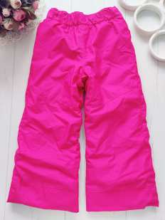 5 лет, рост 110 Зимние штаны лыжные холлофайбер