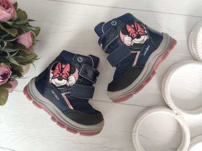 21 (13,4 см) Зимние термо сапожки с мигалками