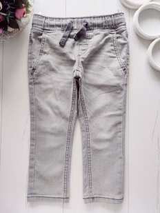 3 роки, зріст 98 Сірі дитячі джинси