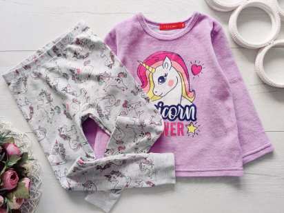 3 года, рост 98 Наборная пижама с пони единорог