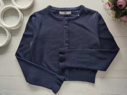 8,9 років, зріст 134 Нова кофта в школу котон