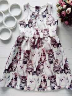 6,8 років, зріст 122,128 Сукня в кошенятах