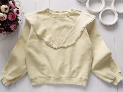 6,8 років, зріст 122,128 Лимонний світшот на флісі