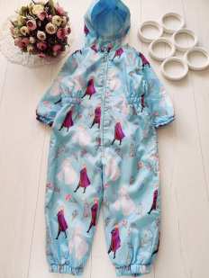 3,4 роки, зріст 98,104 Демі комінезон на флісі Frozen