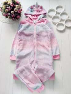 8,9 лет, рост 128,134 Кигуруми единорог