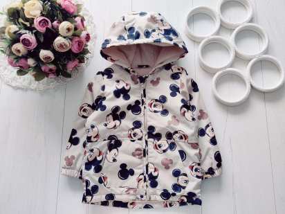 12,18 міс, зріст 80,86 Демісезонна курточка на тонкому синтепоні