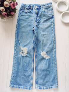 5,6 лет, рост 116 Детские джинсы унисекс