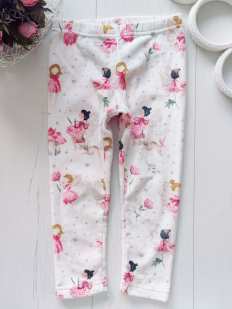 3,4 роки, зріст 104 Теплі лосини для дівчинки