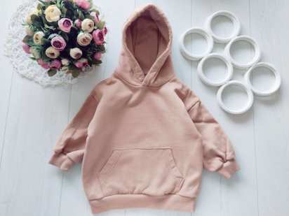 1,5,2 года, рост 92 Худи на флисе