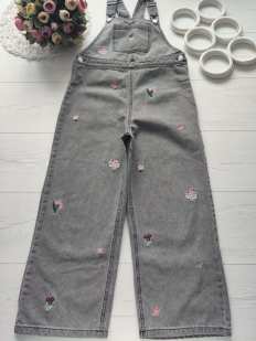 10 лет, рост 140 Комбинезон джинс