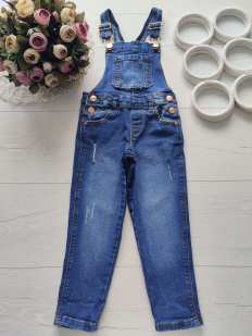 3,4 роки, зріст 104 Джинсовий комбінезон