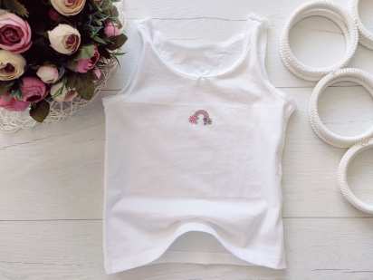 3,4 роки, зріст 98,104 Нова дитяча майка для дівчинки