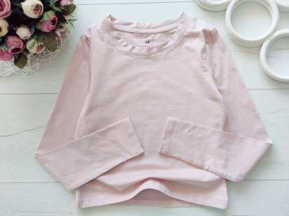 8,10 лет, рост 134,140 Трикотажный лонгслив