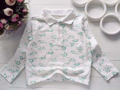 3 роки, зріст 98 Поло з довгим рукавом