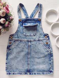 4,5 років, зріст 110 Джинсовий сарафан