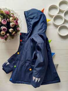 2,3 роки, зріст 92,98 Тепла водонепроникна куртка на синтепоні, фліс