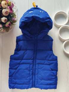 2 роки, зріст 92 Тепла жилетка на синтепоні
